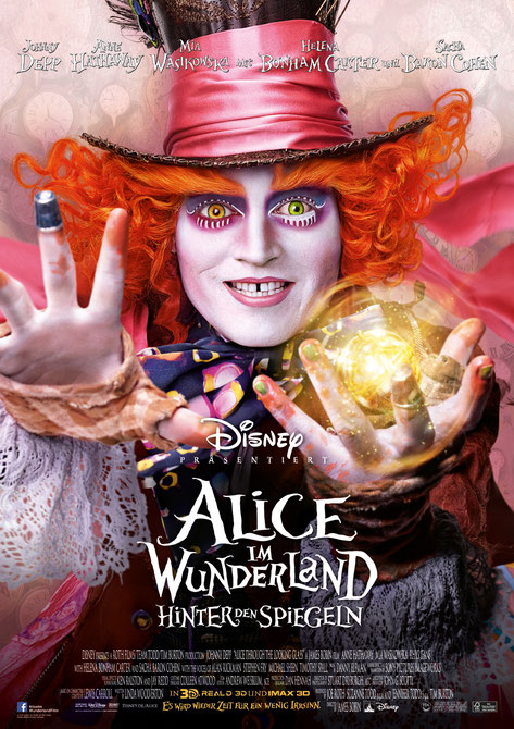 Alice im Wunderland 2 Film - Disney - kulturmaterial