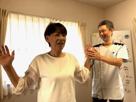 頭痛整体たなか　患者さん指導