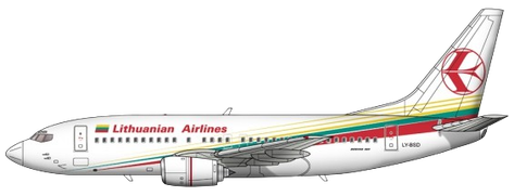 Aircraft Type: Boeing 737-300/-500