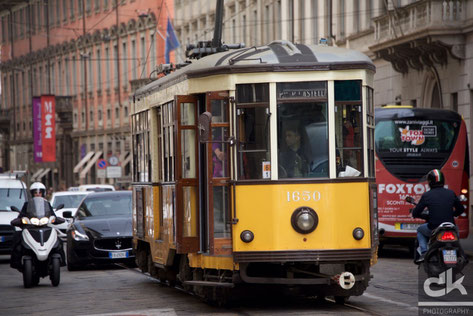 Mailänder Tram "Ventotto"