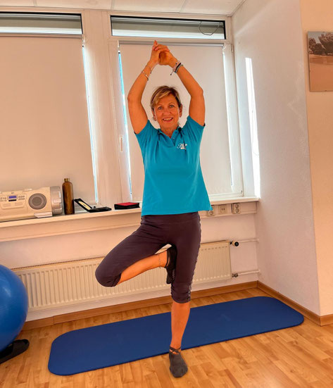Sabine - Übungsleiterin im Rehasport und Yoga