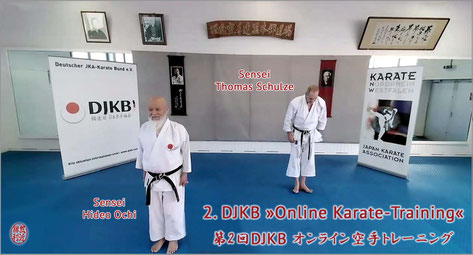 Karate Erlach, Thomas Schulze-Sensei, DJKB Online Karate-Training