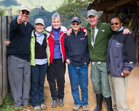 Kate and her team (Photo credits: Kate Stewart)