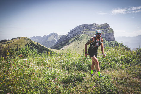 Coureur du Trail du Grand Duc