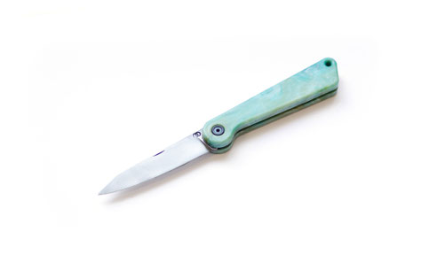 Facto, Messermanufaktur, Recyclingmesser, nachhaltige Messer, Messerdesign, Carbonstahlmesser, bunte messer, plastikmesser, nachhaltige Produkte