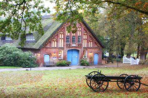 Künstlerdorf Worpswede in Norddeutschland