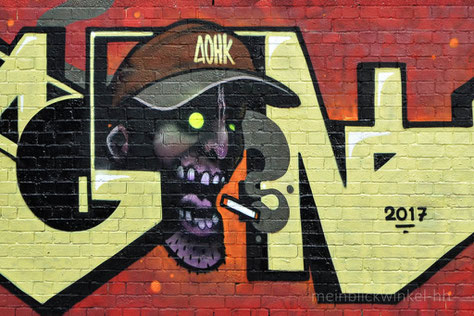 Streetart London Graffiti Gemälde Basecab