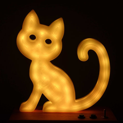 Lampe kaufen München Katze Stimmungslicht Nachtlicht