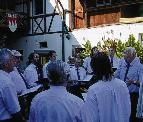 beim Weinfest des GV Unfinden - 2007