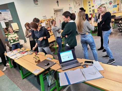 Elternabend: Lernförderung für die Eltern der Volksschule Mariatrost über ARGE Jugend durch Roswitha Hafen