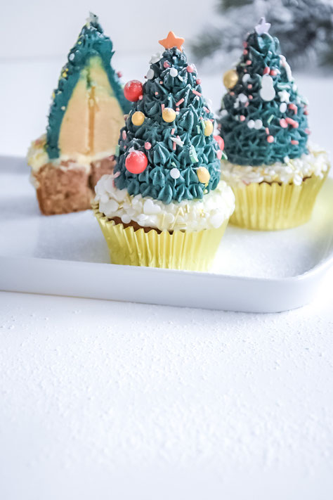 Tannenbaum -Cupcakes