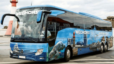 Reisebus Bremerhaven Folierung