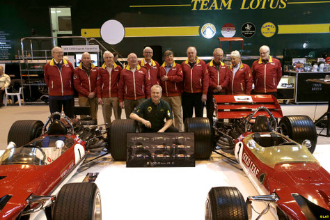 Lotus 49 .  Painting . Automobilia . Chapman . 