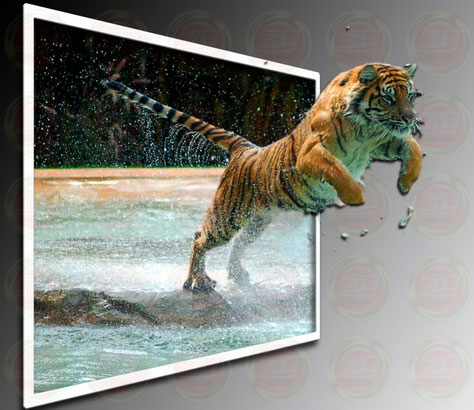 Efecto Photoshop Tigre Saltando