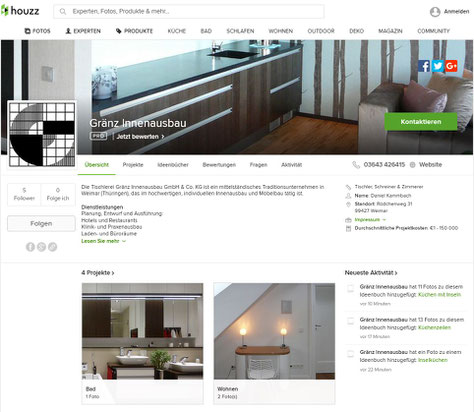 Tischlerei Gränz Innenausbau Profil auf HOUZZ