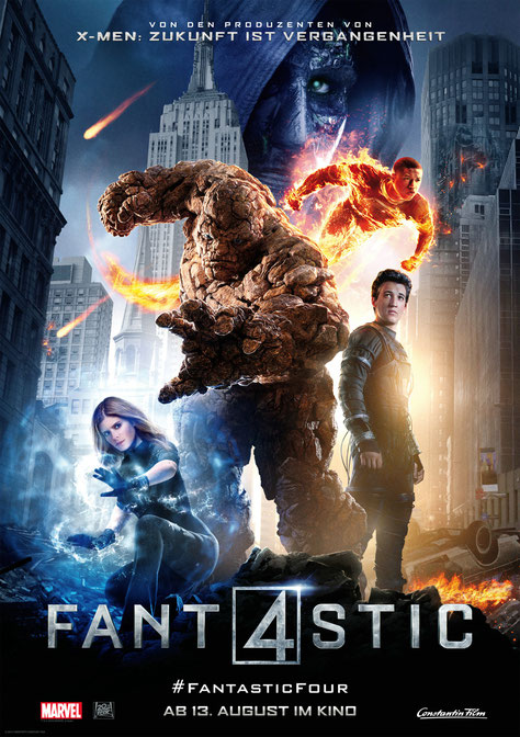 Fantastic Four Gewinnspiel - Miles Teller - Kate Mara - Marvel - Constantin - kulturmaterial