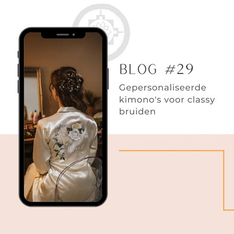 start bruiloft in hotel met kimono voor getting ready