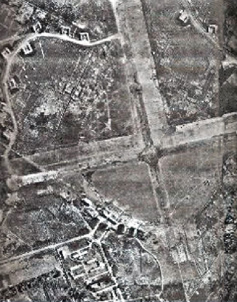 Aerial of Kemayoran Airport, Jakarta, Indonesia