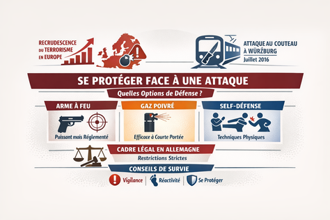 Option de défense contre le terrorisme au couteau