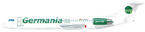 Aircraft Type: Fokker 100