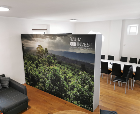 Banner Bannerrahmen Spannrahmen Werbeplane Gerüstplane mit Rahmen StyleWerk Werbetechnik