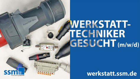 Stellenagebot für Werkstatt-Techniker für Veranstaltungstechnik