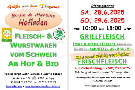 Flyer Öffnungszeiten im Dezember 2020