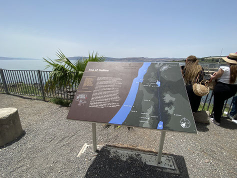 Israël - Capharnaum - Het Meer van Galilea met steden uit het publieke leven van Jezus - ThP 230601