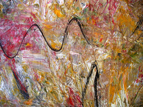 Pintura acrílica sobre lienzo, obra propia