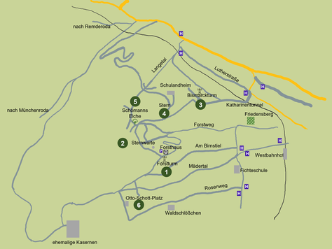 Zum Vergrößern auf die Karte klicken