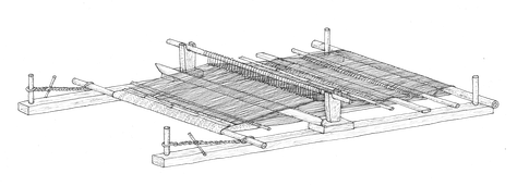 An Austronesian frame loom on Madagascar Island