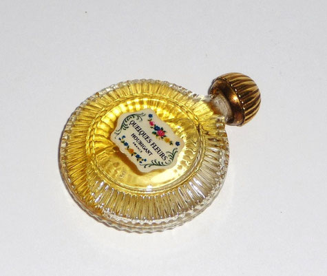 HOUBIGANT - QUELQUES FLEURS - FLACON MONTRE RAYONNANT EN VERRE