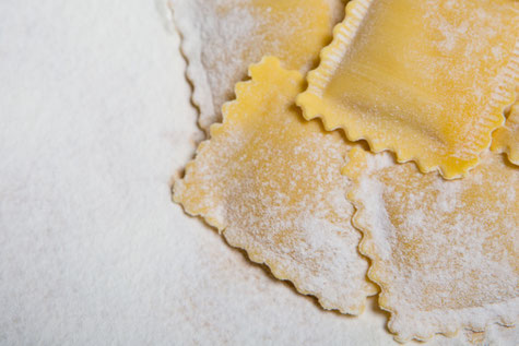 Tortelli piacentini noci e gorgonzola