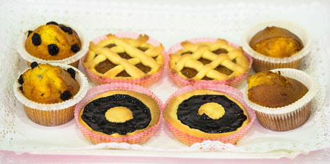 mixed little cake and muffin gluten free