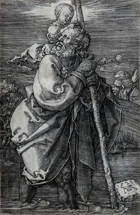 Gravure d'Albert DURER (1521)