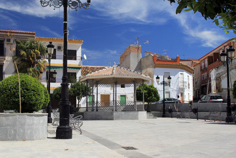 The main square of Salar