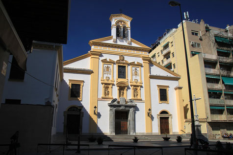 The facade of Iglesia Nuestra Señora Gracia