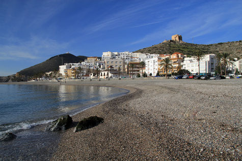 The beach of Castell de Ferro