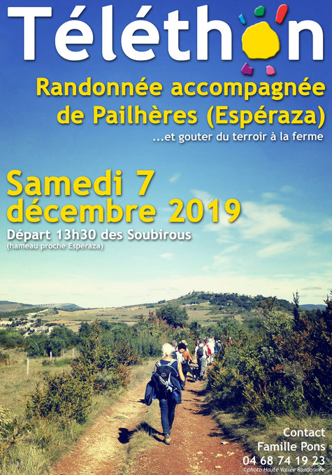 Rando Téléthon de Pailhères - Pyrénées Audoises