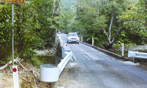 Brücke über den Noah Creek