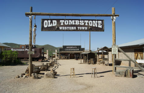 In der Altstadt von Tombstone