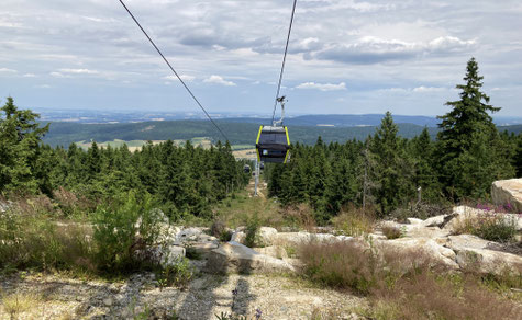 Mit der Seilbahn auf den Ochsenkopf