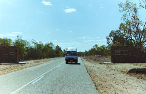 Auf dem Kakadu Highway