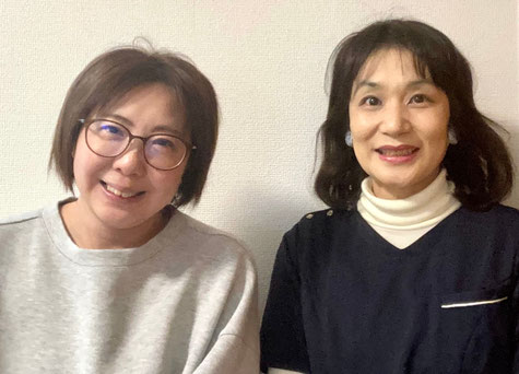 お客様とのツーショット写真