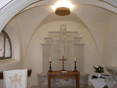 Altar Winterkirche