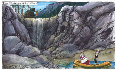 "King Richard III", by Martin Rowson, the Guardian, September 9, 2022