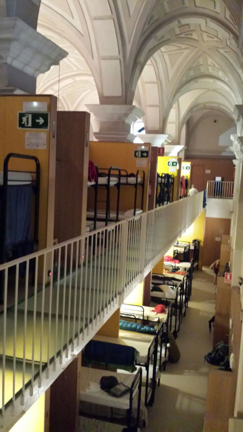 Große Pilger-Herberge in Pamplona