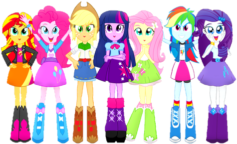 From the EQG Movie and Rainbow Rocks