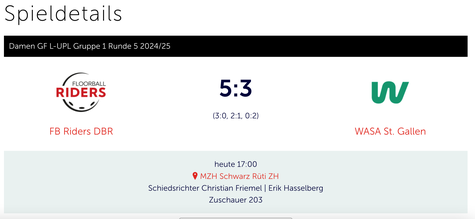 (Screenshot: swissunihockey.ch)