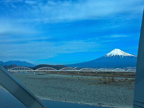 富士川の富士山